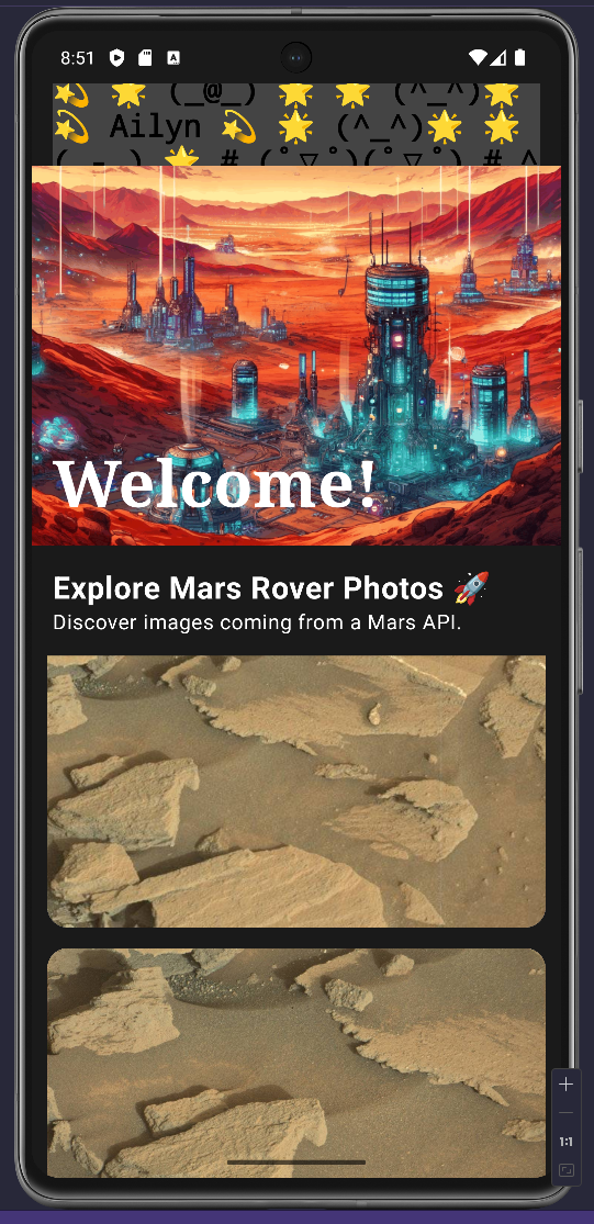 Screenshot of MartianExoViewer